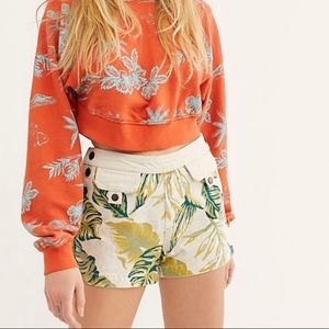 FREE PEOPLE NWT Palm Spring Shorts Size 27